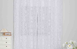 Court pattern jacquard curtains